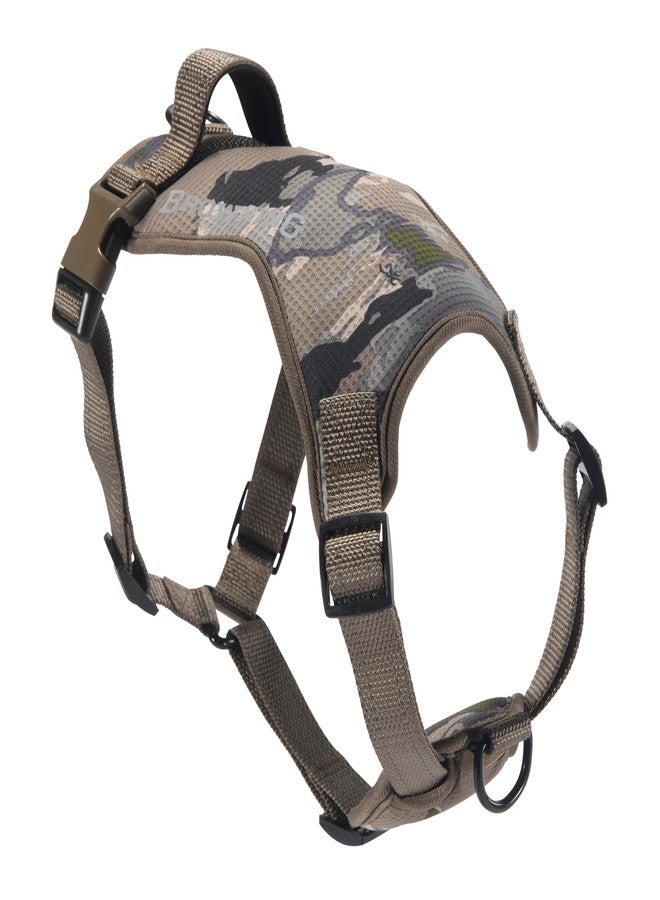 Browning Camo Dog Harness, No Pull Adjustable Reflective Pet Walking Vest, Ovix Camo, X-Large - Image 1